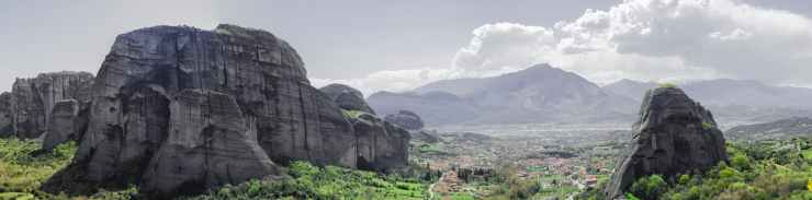 cliffs clouds cloudy daylight